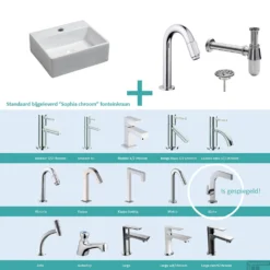 Fonteinkraan Alpha Toiletkraan Ker. 1/2 Chroom Hendel Rechts -Exporteren Badkamer Top Winkel gespiegeld