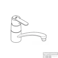 Grohe Get Eengreeps Keukenmengkraan Chroom 32891000 -Exporteren Badkamer Top Winkel grohe get eengreeps keukenmengkraan chroom 32891000 lijntekening