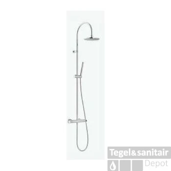 Huber H3 Douchekolom Thermostaat Stortdouche Chroom H3C7001021 4 Huber H3 Douchekolom Thermostaat Stortdouche Chroom H3C7001021 - Afbeelding 2