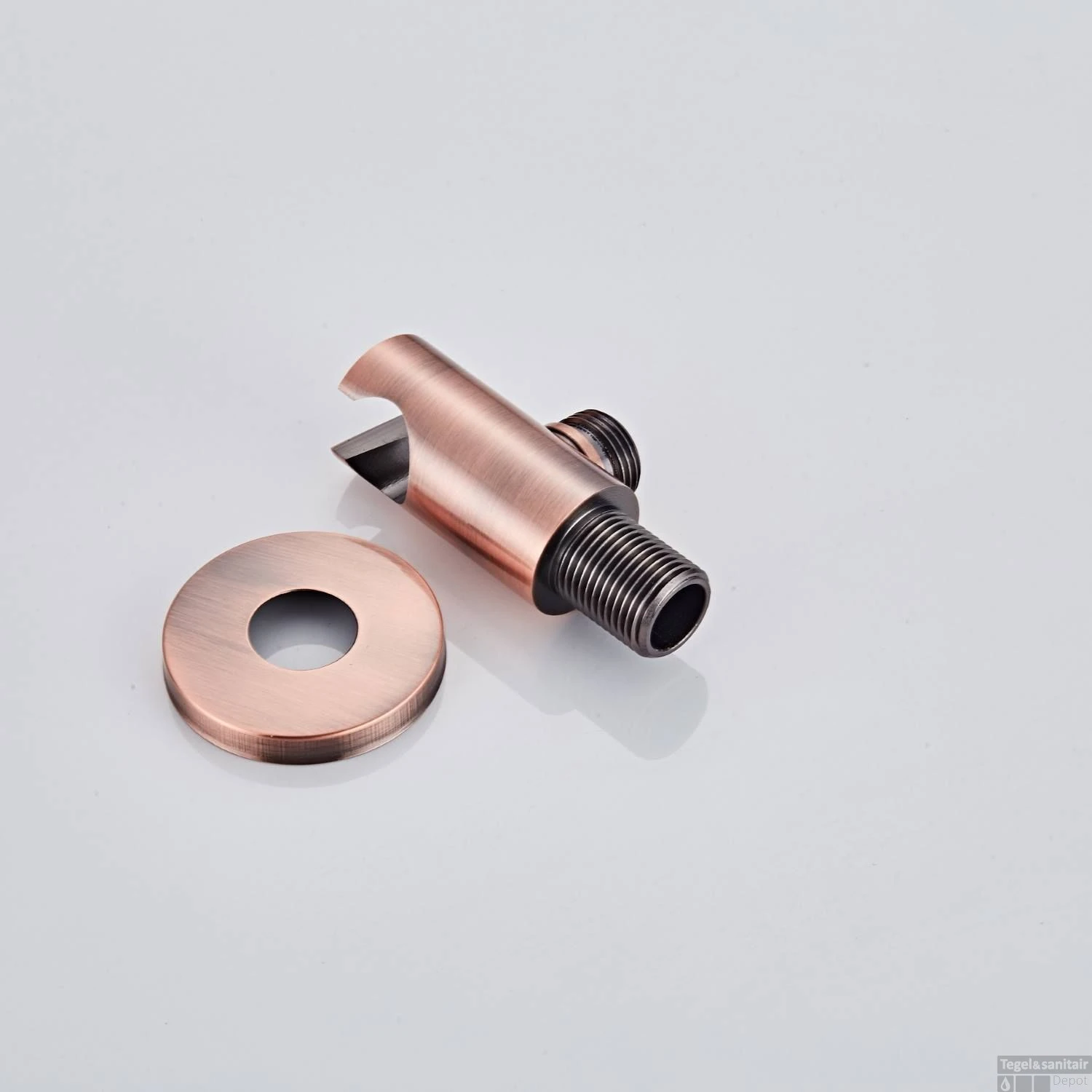 Inbouw Regendouche Set BWS 30 Cm Met Wandarm Geborsteld Koper - Afbeelding 10