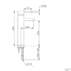 Hoge Wastafelkraan Boss & Wessing Nero 30 Cm Messing Mat Zwart -Exporteren Badkamer Top Winkel hoge wastafelkraan boss wessing nero 30 cm messing mat zwart tech