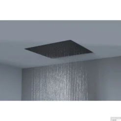 Hoofddouche Belleza Bagno ClipOn Inbouw Regendouche Vierkant 44x44 Cm Mat Zwart