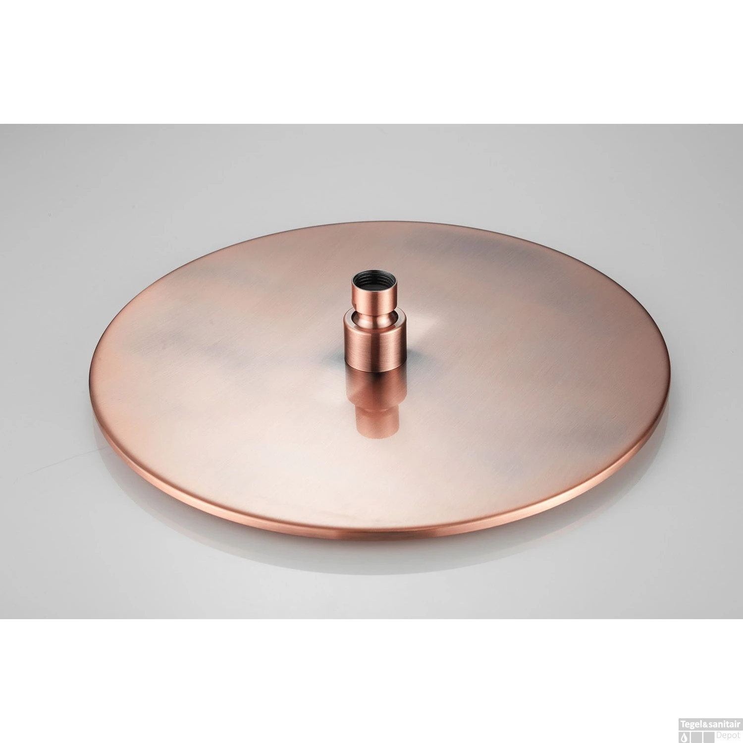 Hoofddouche Boss & Wessing Vision Rond 30 Cm Geborsteld Koper 5 Hoofddouche Boss & Wessing Vision Rond 30 Cm Geborsteld Koper - Afbeelding 3