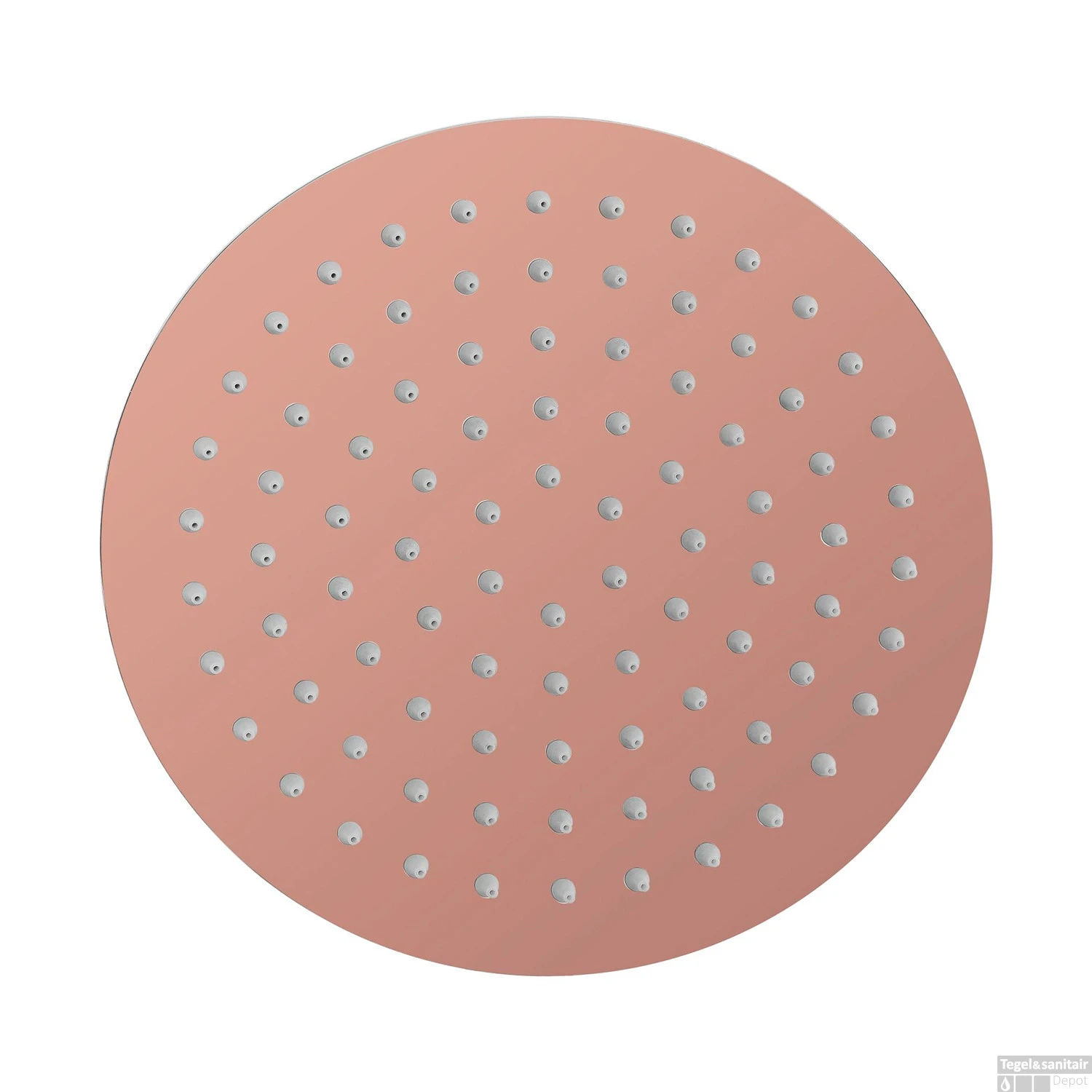 Hoofddouche BWS Colorato Rond 30 Cm Geborsteld Koper - Afbeelding 2