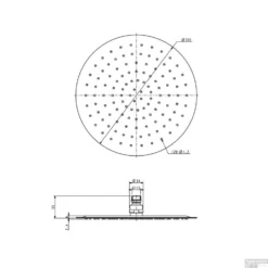 Hoofddouche BWS Colorato Rond 30 Cm Mat Zwart -Exporteren Badkamer Top Winkel hoofddouche bws colorato rond 30 cm mat zwart tech