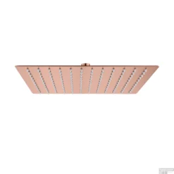 Hoofddouche BWS Colorato Vierkant 30x30 Cm Geborsteld Koper