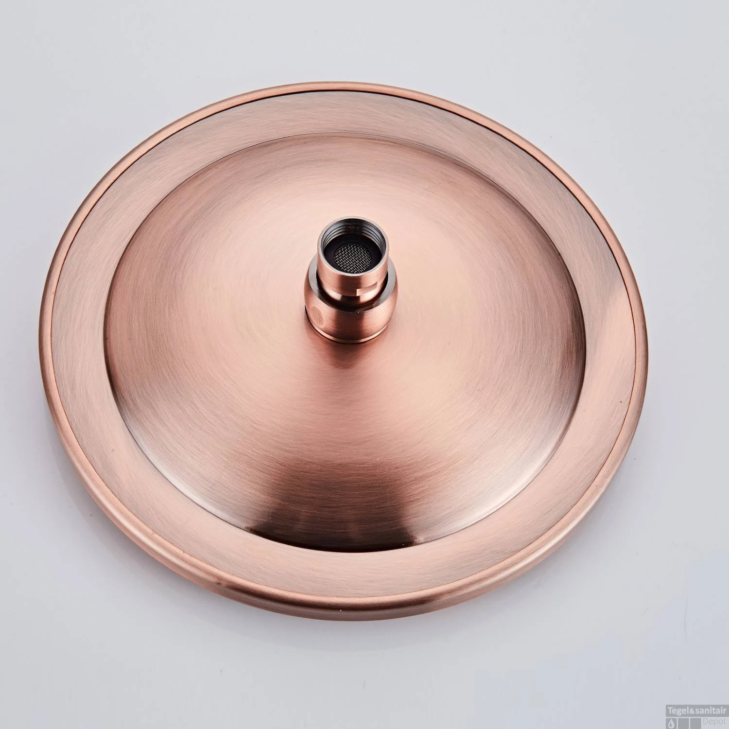 Hoofddouche BWS Koper 20 Cm Geborsteld Koper 4 Hoofddouche BWS Koper 20 Cm Geborsteld Koper - Afbeelding 2