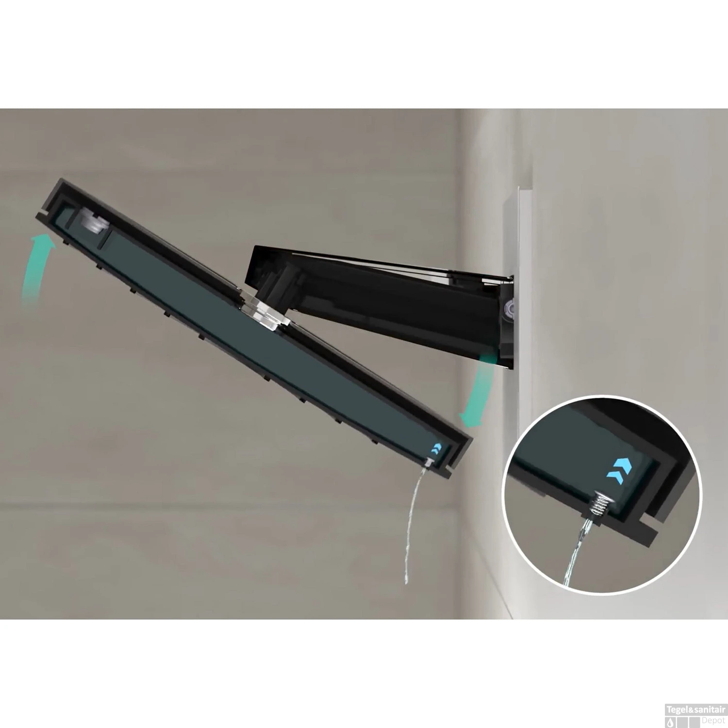 Hoofddouche HansGrohe Pulsify S 260 2 Jets Wandaansluiting Chroom 4 Hoofddouche HansGrohe Pulsify S 260 2 Jets Wandaansluiting Chroom - Afbeelding 2