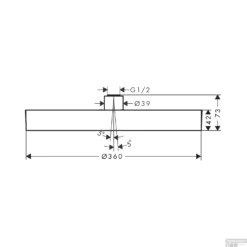 Hoofddouche Plafond HansGrohe Rainfinity PowderRain 360 1jet Geborsteld Zwart Chroom -Exporteren Badkamer Top Winkel hoofddouche plafond hansgrohe rainfinity powderrain 360 1jet tech 2