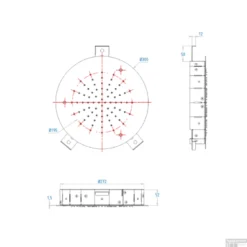 Regendouche Salenzi Giro Inbouw 30cm Mat Zwart -Exporteren Badkamer Top Winkel hoofddouche salenzi giro inbouw 30cm mat zwart tech