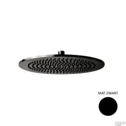 Hoofddouche Sanimex Giulini Rond 25 Cm Mat Zwart
