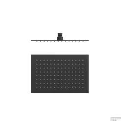 Hoofddouche Tres Plafonduitloop 30x20 Cm Mat Zwart