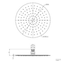 Hoofddouche Ufo Ultra Plat Wiesbaden 30 Cm Mat Zwart 7 Hoofddouche Ufo Ultra Plat Wiesbaden 30 Cm Mat Zwart -Exporteren Badkamer Top Winkel hoofddouche ufo ultra plat 30 cm mat zwart
