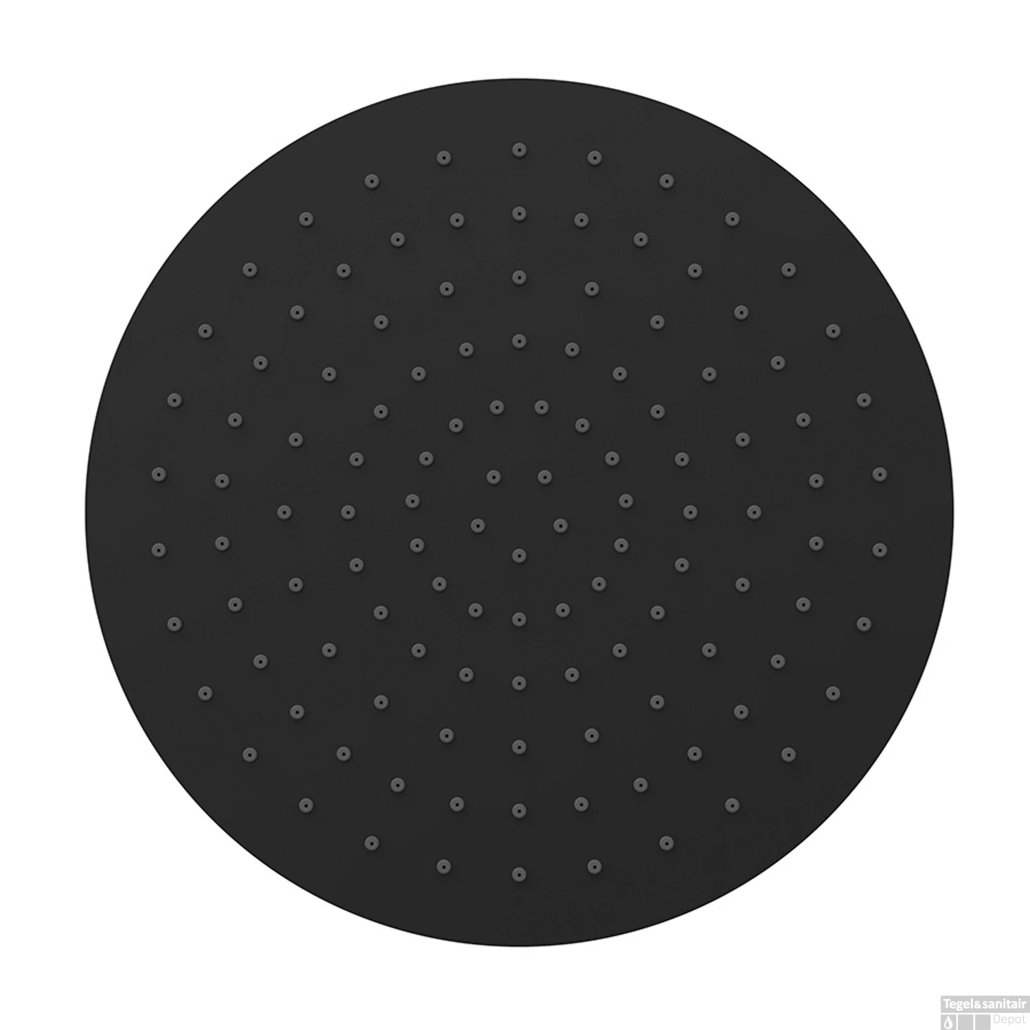 Hoofddouche Ufo Ultra Plat Wiesbaden 30 Cm Mat Zwart 4 Hoofddouche Ufo Ultra Plat Wiesbaden 30 Cm Mat Zwart - Afbeelding 2