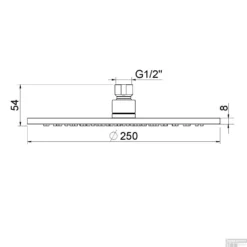 Hoofddouche Wiesbaden Caral Rond 25 Cm Antikalk Chroom -Exporteren Badkamer Top Winkel hoofddouche wiesbaden caral rond 25 cm antikalk chroom tech