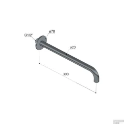 Hotbath Archie Uitloop Lengte 30 Cm RVS 316 AR095-30IX 7 Hotbath Archie Uitloop Lengte 30 Cm RVS 316 AR095-30IX -Exporteren Badkamer Top Winkel hotbath archie uitloop lengte 30 cm rvs 316 ar095 30ix tech