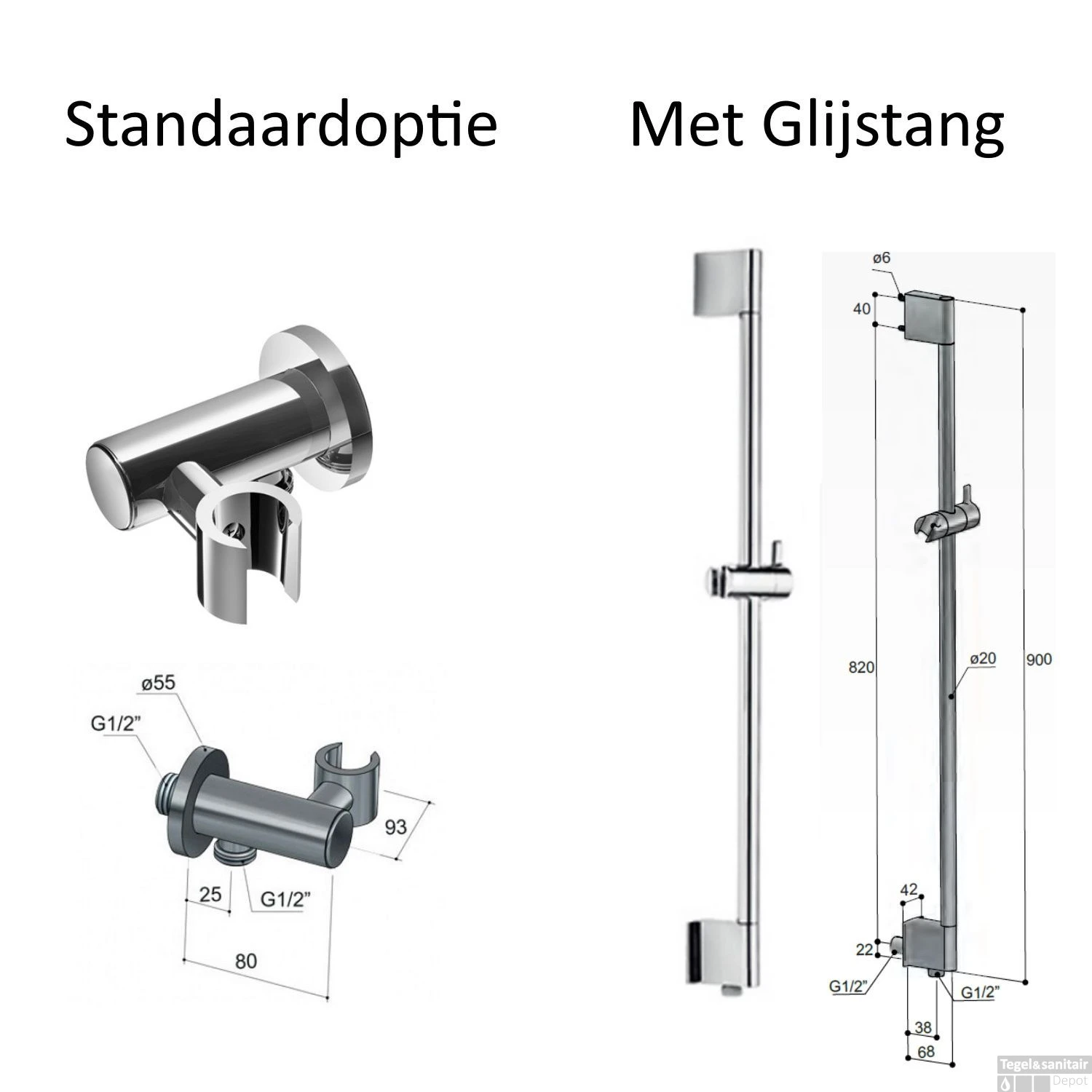 Complete Regendouche Hotbath Get Together IBS2A Inbouwset Met 2-Weg Stop Omstel Vierkant 9 Complete Regendouche Hotbath Get Together IBS2A Inbouwset Met 2-Weg Stop Omstel Vierkant - Afbeelding 7