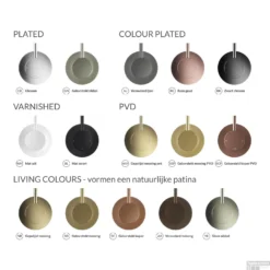 Vrijstaande Wastafelmengkraan Hotbath Cobber 1-hendel Gebogen 121 Cm Geborsteld Messing -Exporteren Badkamer Top Winkel hothbath kleurenstaal 217