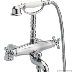 Huber Croisette Badkraan Met Thermostaat Chroom 197CS01HCR -Exporteren Badkamer Top Winkel huber croisette badmengkraan met thermostaat chroom 197cs01hcr 0