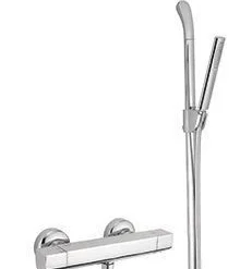 Huber Icon Douche Thermostaatkraan Chroom 190T.VL05H.CR -Exporteren Badkamer Top Winkel huber icon douche thermostaatkraan chroom 190tvl05hcr 0