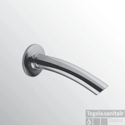 Huber Kyoto Baduitloop Chroom 64.10H.CR 4 Huber Kyoto Baduitloop Chroom 64.10H.CR - Afbeelding 2