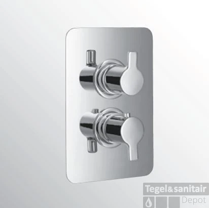 Huber Soft Douchethermostaatkraan Chroom 968Q.01.CR 4 Huber Soft Douchethermostaatkraan Chroom 968Q.01.CR - Afbeelding 2