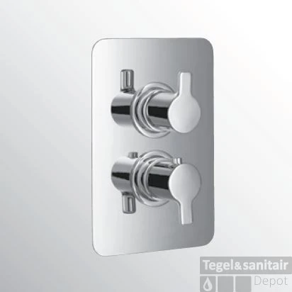Huber Soft Douchethermostaatkraan Chroom 969Q.01.CR 3 Huber Soft Douchethermostaatkraan Chroom 969Q.01.CR