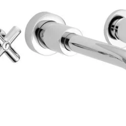 Wastafelmengkraan Huber Suite Muurbevestiging 266NST01HCR Chroom 5 Wastafelmengkraan Huber Suite Muurbevestiging 266NST01HCR Chroom -Exporteren Badkamer Top Winkel huber suite 3 gats wastafelmengkraan muurbevestiging 266nst01hcr 0