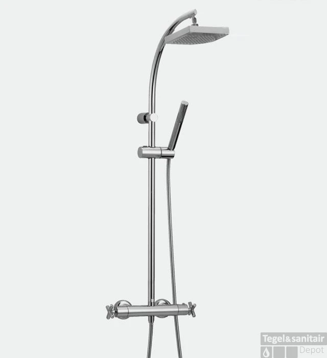 Huber Suite Douchekolom Met Thermostaatkraan 790QST21HNS 4 Huber Suite Douchekolom Met Thermostaatkraan 790QST21HNS - Afbeelding 2