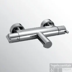 Huber Tratto Thermostatische Badkraan Chroom TT.T21010.21 -Exporteren Badkamer Top Winkel huber tratto thermostatische badkraan chroom ttt2101021 0