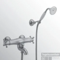 Huber Victorian Thermostatische Badkraan Met Douchegarnituur Goud 193.VT01H.AG -Exporteren Badkamer Top Winkel huber victorian thermostatische badkraan met douchegarnituur goud 193vt01hag 0