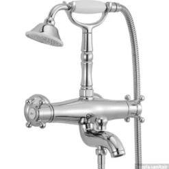 Huber Victorian Thermostatische Badkraan Met Douchegarnituur RVS 194VT01HNS 5 Huber Victorian Thermostatische Badkraan Met Douchegarnituur RVS 194VT01HNS -Exporteren Badkamer Top Winkel huber victorian thermostatische badkraan met douchegarnituur rvs 194vt01hns 0