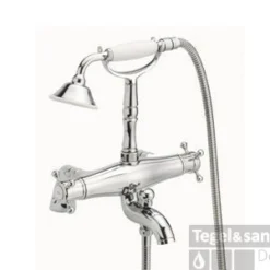 Huber Victorian Thermostatische Badkraan Met Douchegarnituur Voor Badrandmontage Chroom-Goud 197VT01HCA 5 Huber Victorian Thermostatische Badkraan Met Douchegarnituur Voor Badrandmontage Chroom-Goud 197VT01HCA -Exporteren Badkamer Top Winkel huber victorian thermostatische badkraan met douchegarnituur voor badrandmontage chroom goud 197vt01hca 1