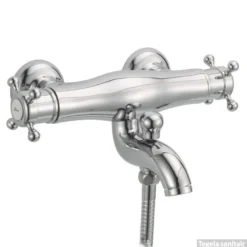 Huber Victorian Thermostatische Badkraan RVS 25201HNS -Exporteren Badkamer Top Winkel huber victorian thermostatische badkraan rvs 25201hns 0