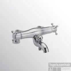 Huber Victorian Thermostatische Badkraan Voor Badrandmontage Chroom/Goud 252C.01H.CA -Exporteren Badkamer Top Winkel huber victorian thermostatische badkraan voor badrandmontage chroomgoud 252c01hca 0