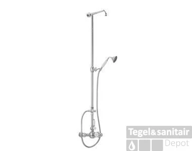 Huber Victorian Thermostatische Doucheset Goud 599VN01HAG 4 Huber Victorian Thermostatische Doucheset Goud 599VN01HAG - Afbeelding 2