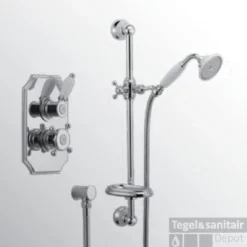 Huber Victorian Thermostatische Inbouw Doucheset Chroom 910.VT01H.CR -Exporteren Badkamer Top Winkel huber victorian thermostatische inbouw doucheset chroom 910vt01hcr 0