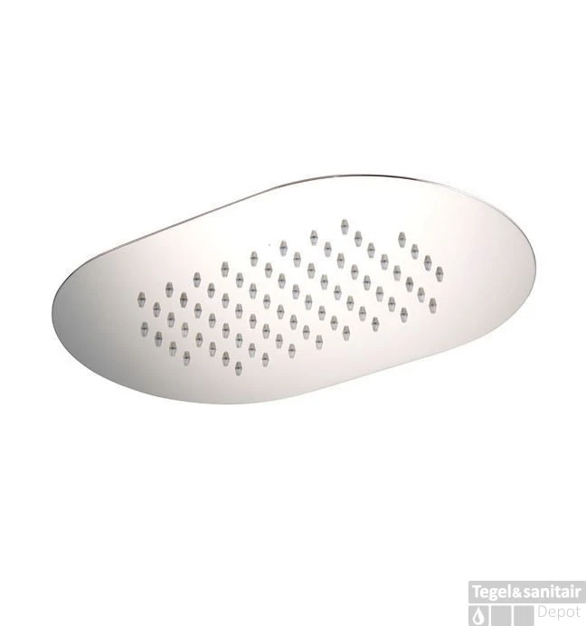 Huber Zen X One Regendouche RVS Ovaal 30x20 Cm ZS124000D1 4 Huber Zen X One Regendouche RVS Ovaal 30x20 Cm ZS124000D1 - Afbeelding 2