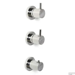 Inbouw Douchekraan Bongio Squandra Thermostatisch Met 2 Stopkranen En Installatiebrug Chroom