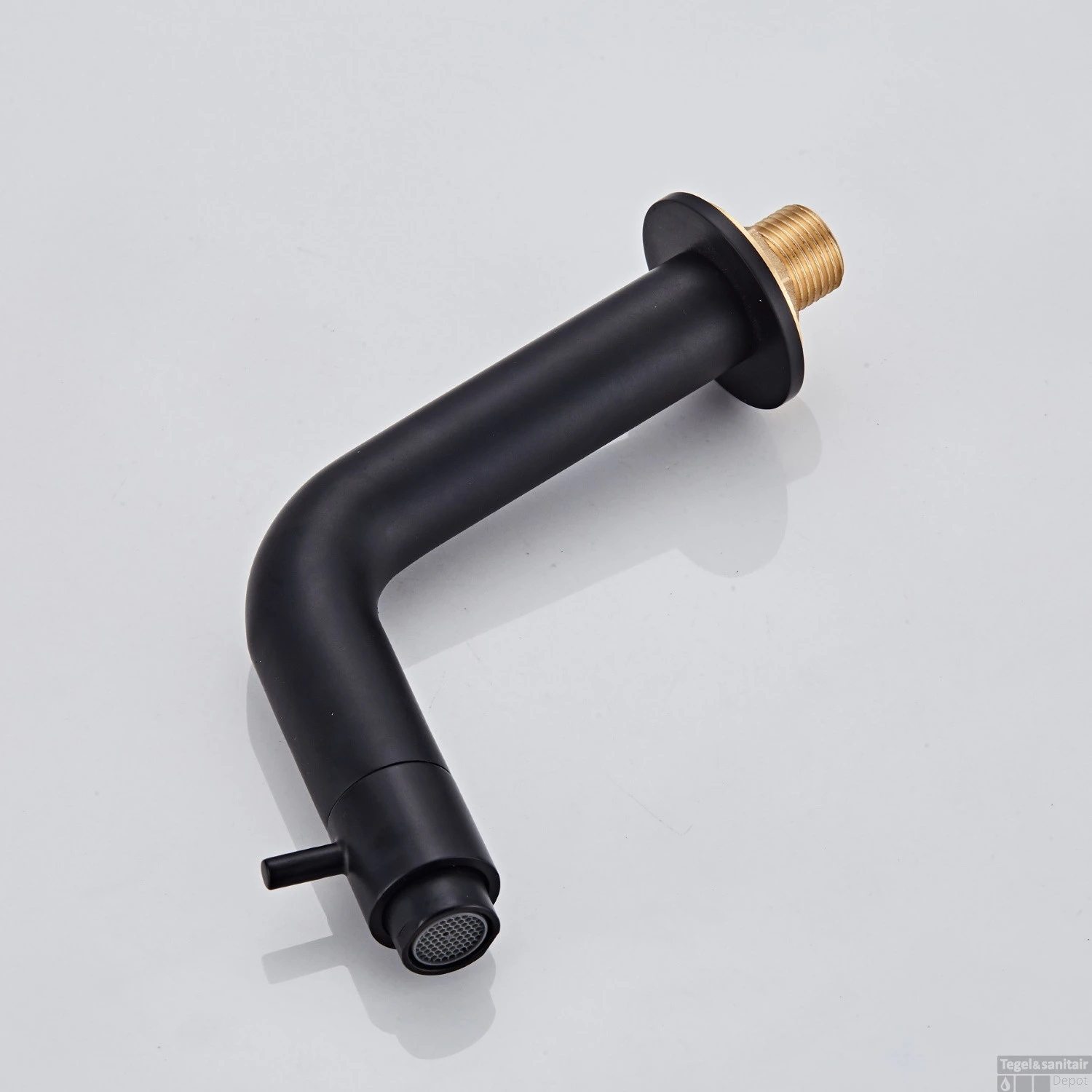 Inbouw Fonteinkraan Boss & Wessing Nero Messing Mat Zwart 6 Inbouw Fonteinkraan Boss & Wessing Nero Messing Mat Zwart - Afbeelding 4