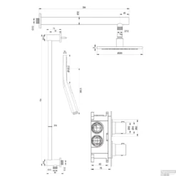 Inbouw Regendouche Set Brauer Brushed Edition Wanduitloop Ronde Hoofddouche 20 Cm Met Handdouche 3 Standen En Glijstang RVS Look -Exporteren Badkamer Top Winkel inbouw regendouche set brauer brushed edition wanduitloop ronde hoofddouche 20 cm met handdouche 3 standen en glijstang rvs look tech