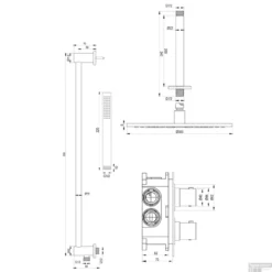 Inbouw Regendouche Set Brauer Chrome Edition Plafond Uitloop Ronde Hoofddouche 30 Cm Met Glijstang -Exporteren Badkamer Top Winkel inbouw regendouche set brauer chrome edition plafond uitloop ronde hoofddouche 30 cm met glijstang tech