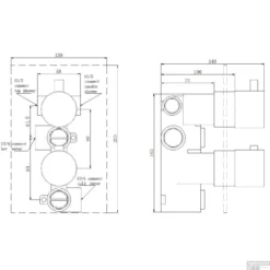 Inbouw Regendouche Set BWS Plafonduitloop Ronde Hoofddouche 20 Cm Mat Zwart -Exporteren Badkamer Top Winkel inbouw regendouche set bws plafonduitloop mat zwart 20 cm tech 1