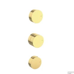 Inbouw Thermostaatkraan GRB InCool 2-Wegs Verticaal Goud