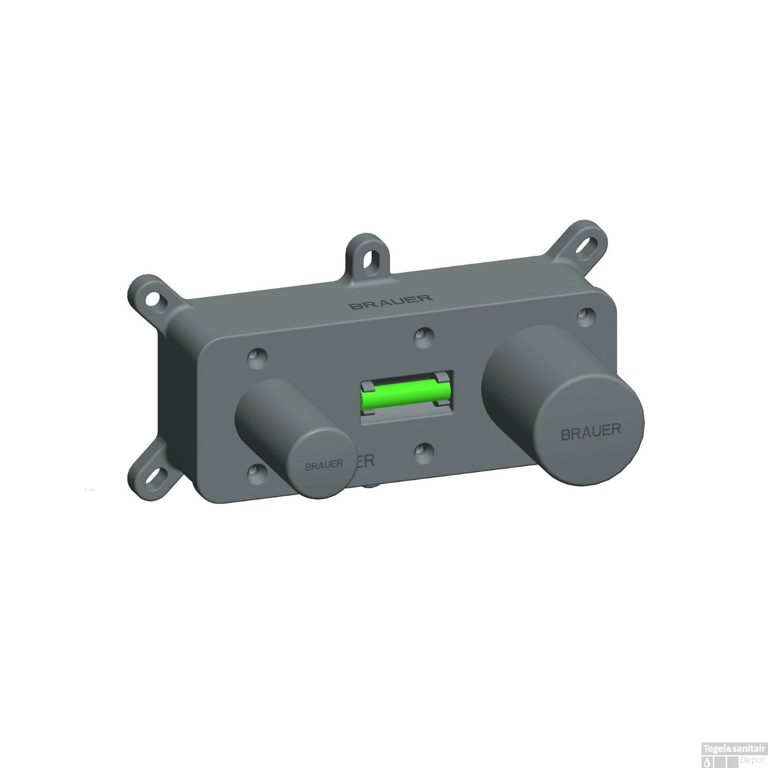 Inbouw Wastafelmengkraan Brauer Chrome Edition Coldstart Gebogen Uitloop Ronde Hendel Rechts Chroom Met Rozetten 4 Inbouw Wastafelmengkraan Brauer Chrome Edition Coldstart Gebogen Uitloop Ronde Hendel Rechts Chroom Met Rozetten - Afbeelding 2