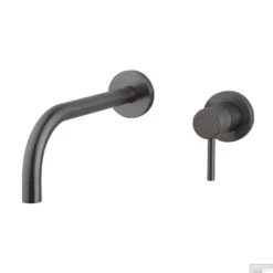 Inbouw Wastafelkraan BWS Afbouwdeel Mengkraan Eenhendel Gunmetal