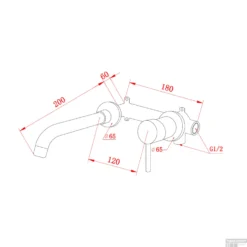 Inbouw Wastafelkraan BWS Exclusive 304 RVS Eenhendel -Exporteren Badkamer Top Winkel inbouw wastafelkraan bws exclusive 304 rvs eenhendel tec