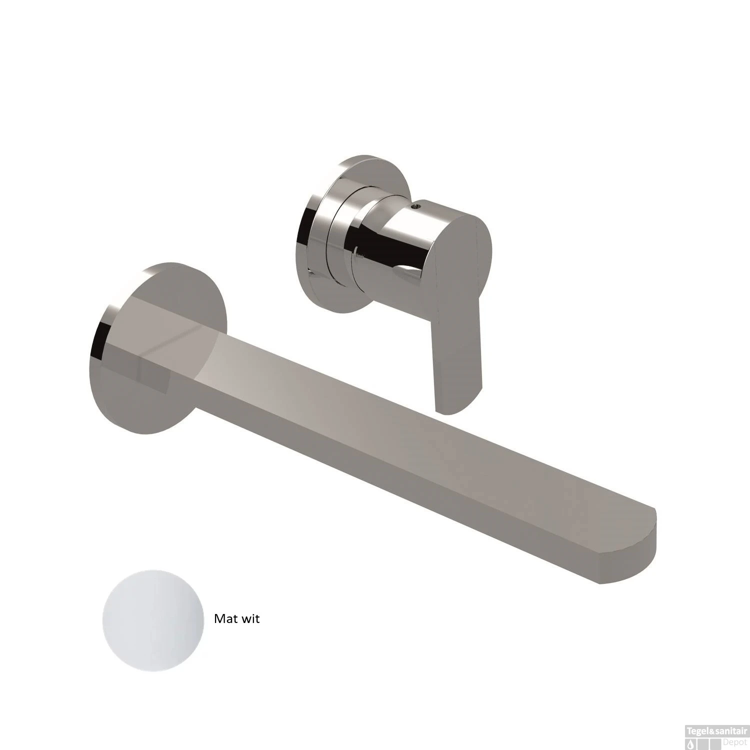 Inbouw Wastafelkraan Sanimex Giulini Eenhendel Luxe 20cm Mat Wit 3 Inbouw Wastafelkraan Sanimex Giulini Eenhendel Luxe 20cm Mat Wit