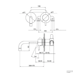 Inbouw Wastafelkraan Xenz Duero Mat Zwart -Exporteren Badkamer Top Winkel inbouw wastafelkraan xenz duero mat zwart tech