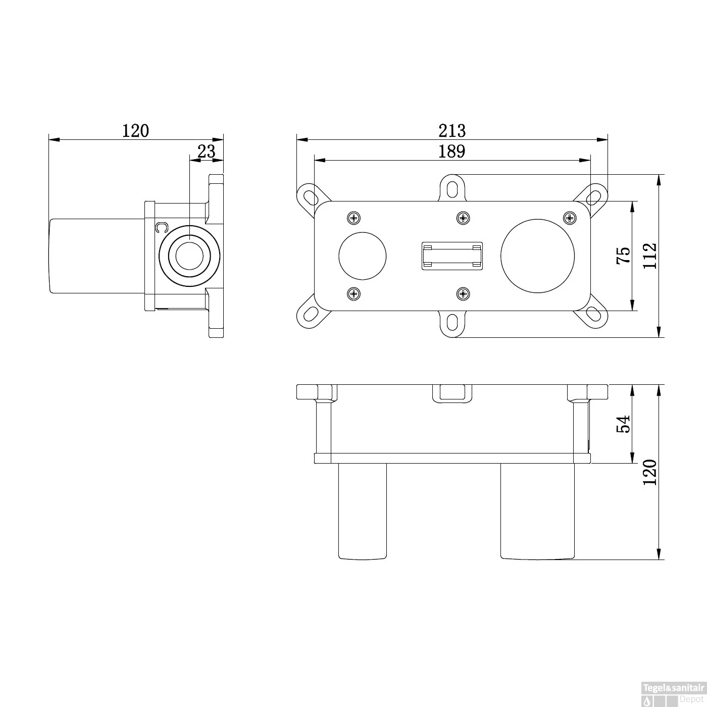 Inbouw Wastafelmengkraan Brauer Brushed Edition Coldstart Gebogen Uitloop Halfronde Hendel Rechts Geborsteld RVS PVD Met Rozetten 8 Inbouw Wastafelmengkraan Brauer Brushed Edition Coldstart Gebogen Uitloop Halfronde Hendel Rechts Geborsteld RVS PVD Met Rozetten - Afbeelding 6